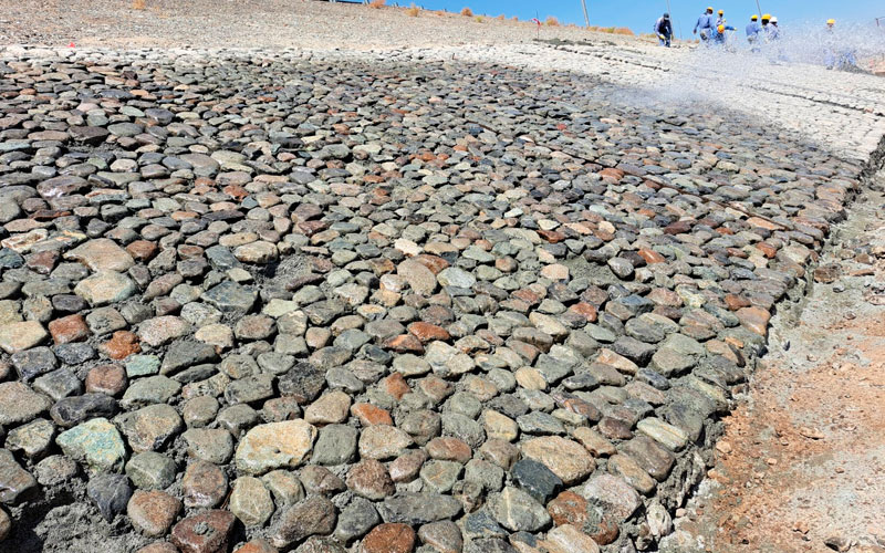 Stone Roadside Pitching